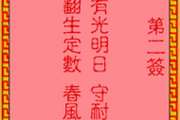 吕祖灵签抽签灵末