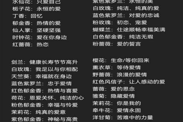 十二星座代表花都有哪些呢