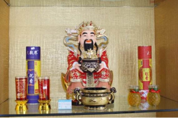 家中文财神摆放位置图片，家中文财神爷的摆放位置？