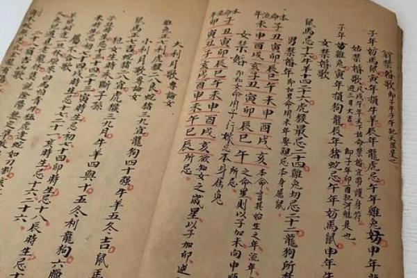 手抄本专门看日子书 教你怎么选择入宅吉日