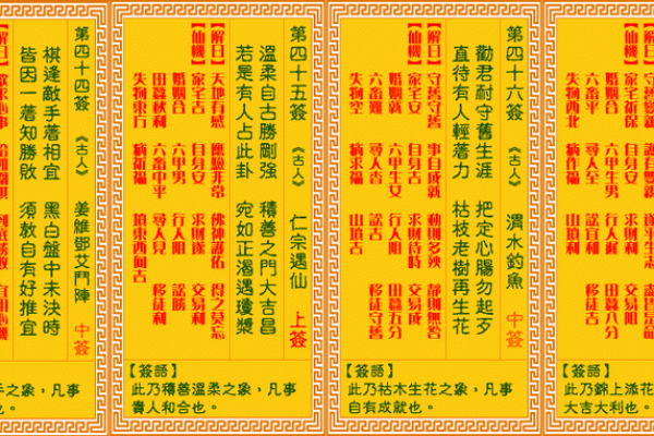 观音灵签两支怎么算