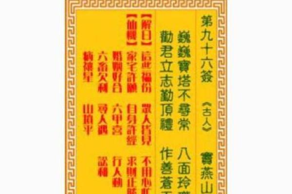 签灵观音三十一签