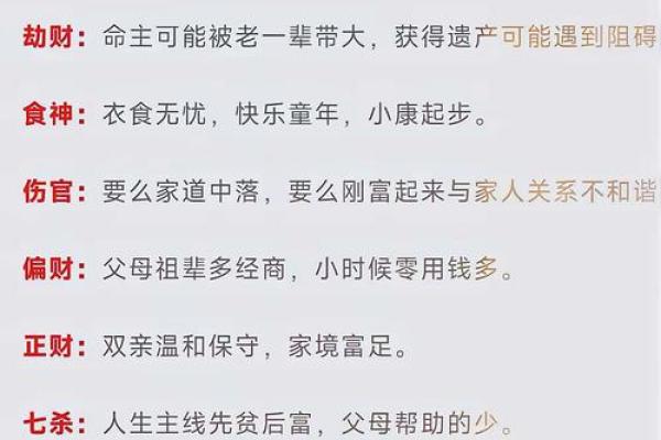 八字十神——家族关系谱 八字十神——家族关系谱